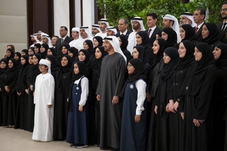 الشيخ محمد بن زايد آل نهيان في لقاء رمضاني