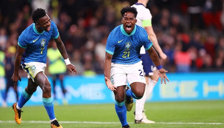 البرازيلي إيندريك نيمار دا سيلفا نجم البرازيل