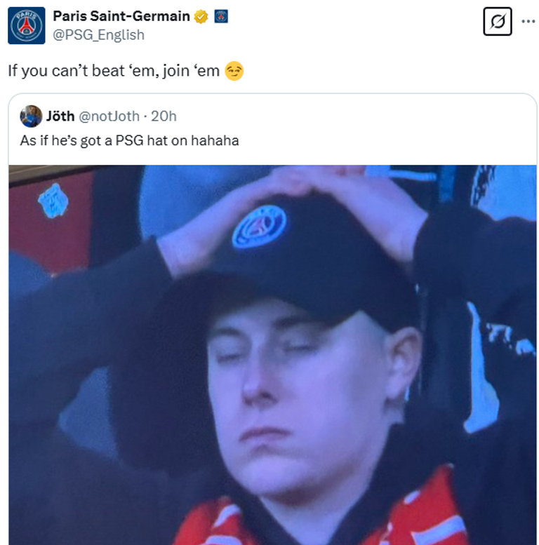 حساب باريس سان جيرمان باريس سان جيرمان وليفربول