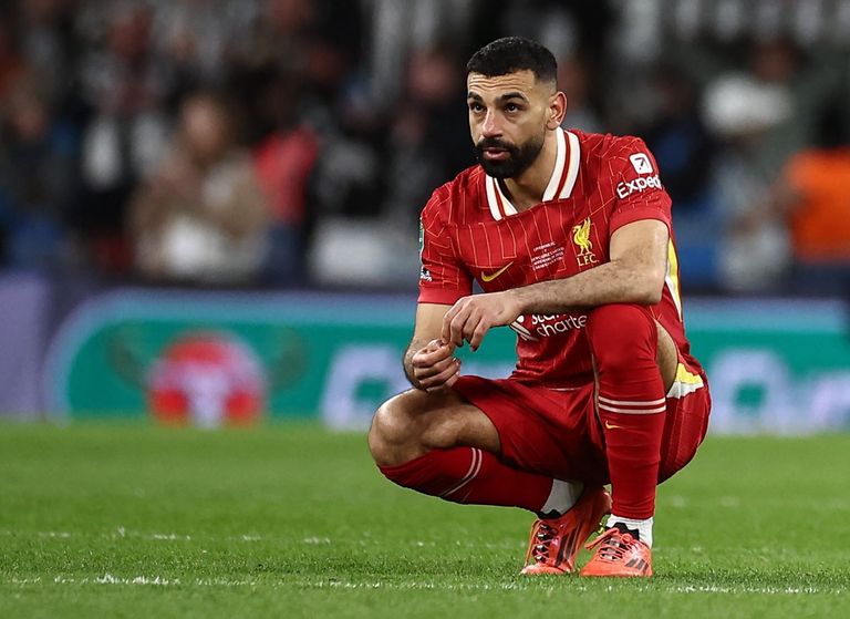 محمد صلاح نجم ليفربول أمام نيوكاسل يونايتد