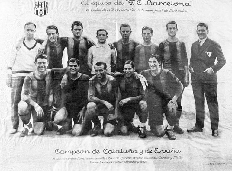 برشلونة في 1929 برشلونة وأوساسونا