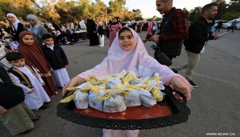 مظاهر الاحتفال بعيد الفطر في العاصمة الأردنية