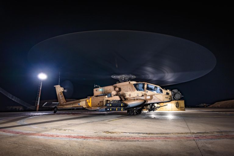 مقاتلة شاركت في الغارات على غزة