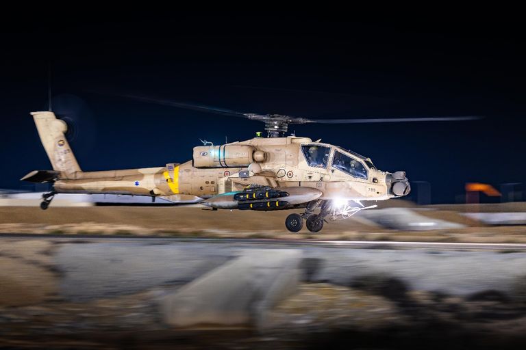 مقاتلة شاركت في الغارات على غزة