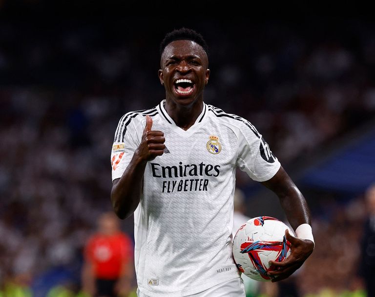 فينيسيوس جونيور لاعب ريال مدريد والبرازيل