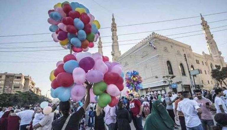 مظاهر الاحتفال بعيد الفطر في مصر - صورة أرشيفية