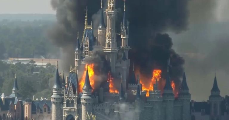 حادث حريق في ديزني وورلد بأورلاندو حادث حريق في ديزني وورلد بأورلاندو