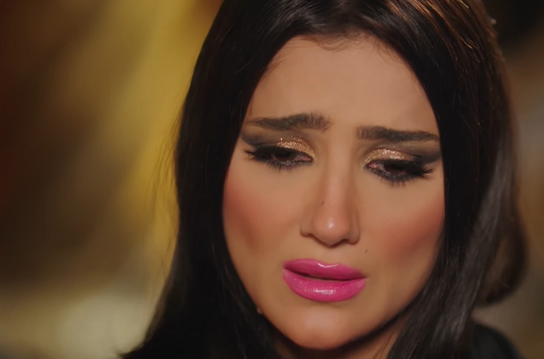 مي عمر وماجد المصري في لقطة من مسلسل 