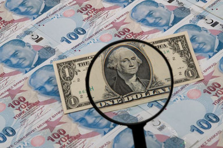 الدولار الأمريكي مقابل الليرة التركية اليوم