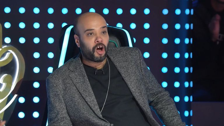 حاتم صلاح مع رامز جلال