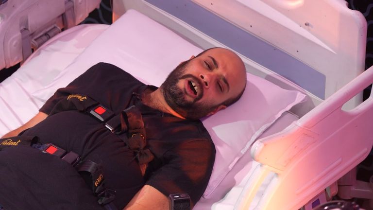 حاتم صلاح مع رامز جلال