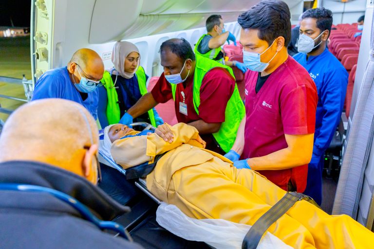 الإمارات تواصل جهودها الإنسانية في غزة