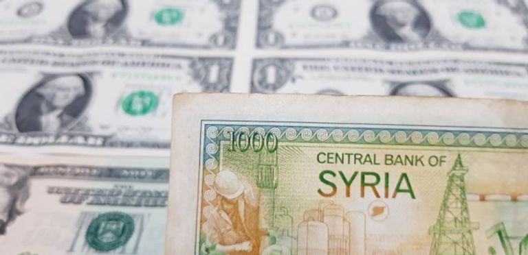 سعر الدولار في نشرة الصرف الليرة السورية