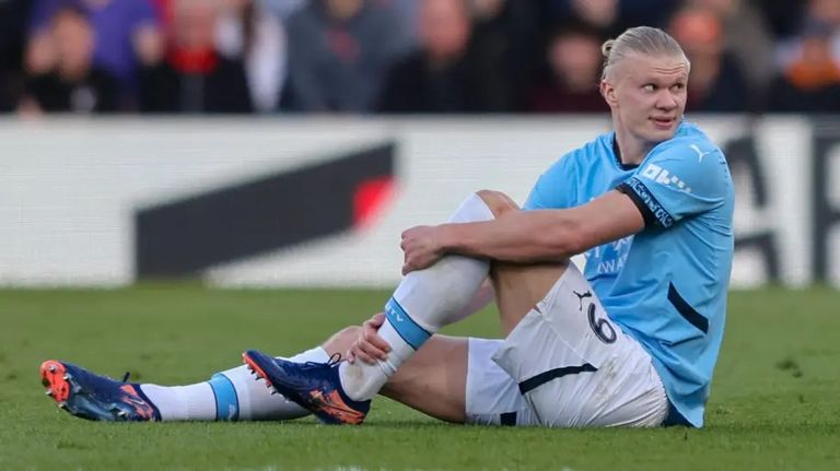 إصابة إيرلينغ هالاند