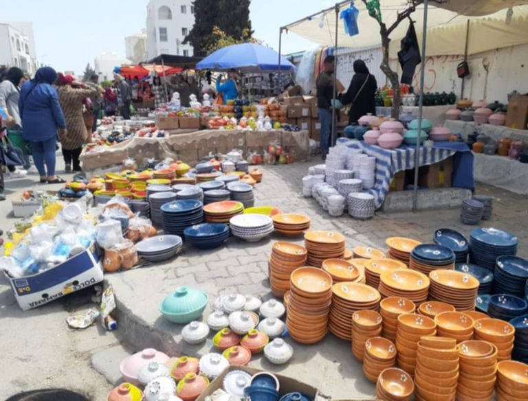 صورة من وسط مدينة الحمامات