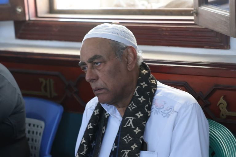 جنازة زوجة نضال الشافعي