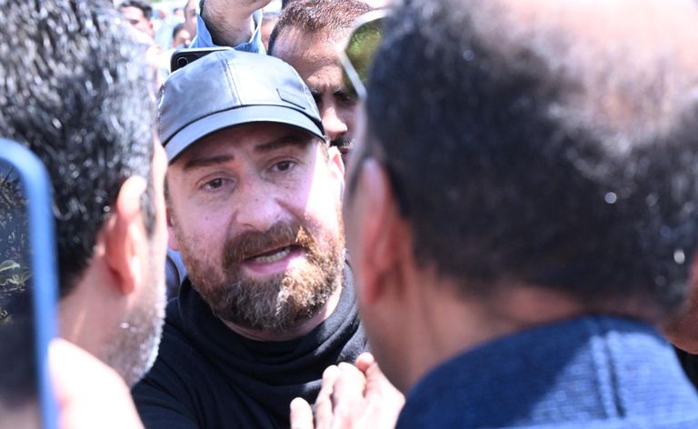 جنازة زوجة نضال الشافعي