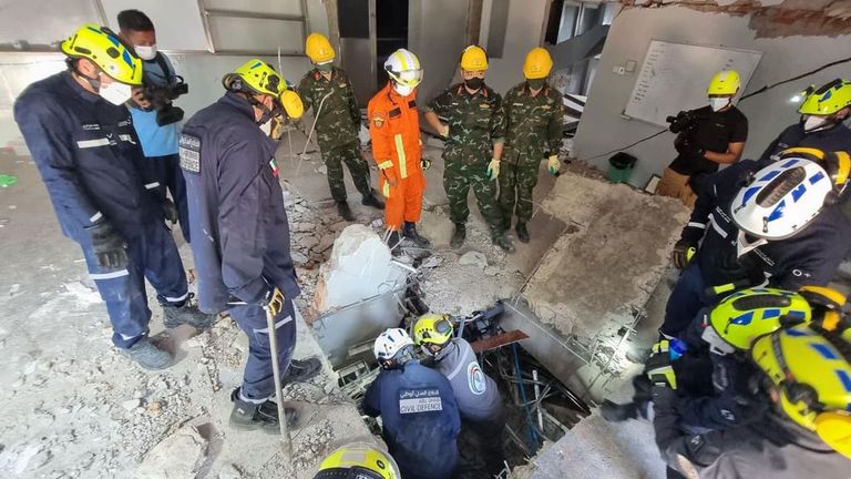 فريق الإمارات للبحث والإنقاذ يواصل تقديم الدعم الإنساني في ميانمار