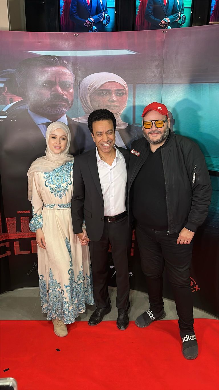 بالصور العرض الخاص لفيلم استنساخ