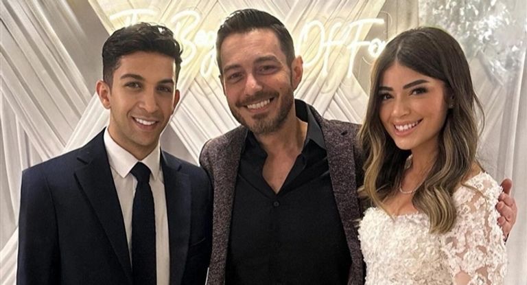 حفل خطوبة ليلى زاهر وهشام جمال