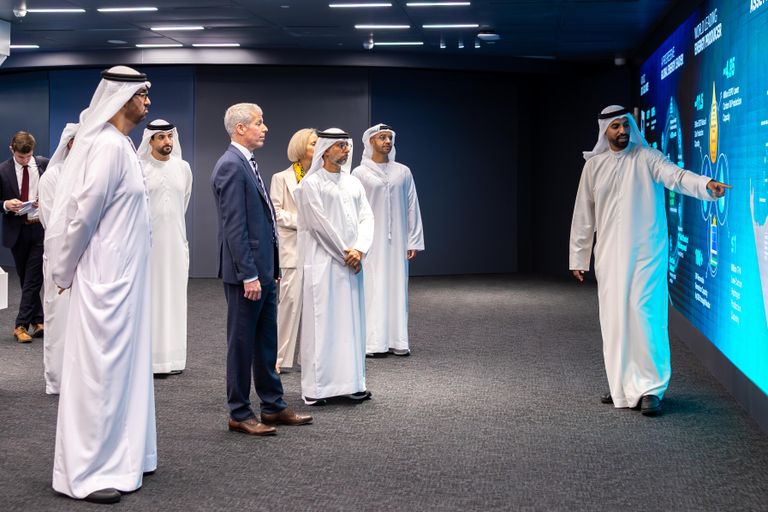 سلطان الجابر يرحب بوزير الطاقة الأمريكي