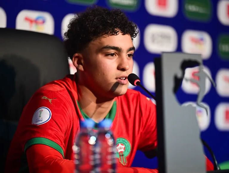 زياد باها زياد باها موهبة منتخب المغرب للناشئين