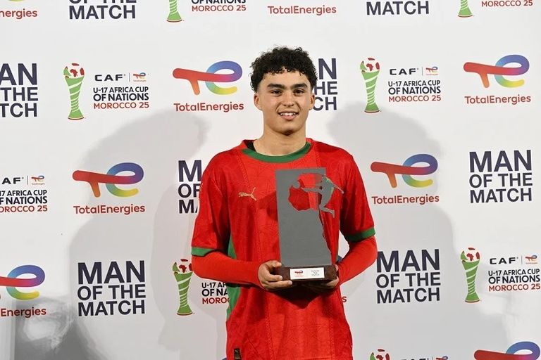 زياد باها زياد باها موهبة منتخب المغرب للناشئين