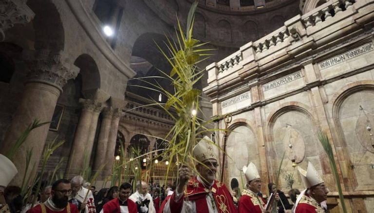 صور احتفالات أحد السعف 2025 في مصر صور احتفالات أحد السعف 2025 في مصر