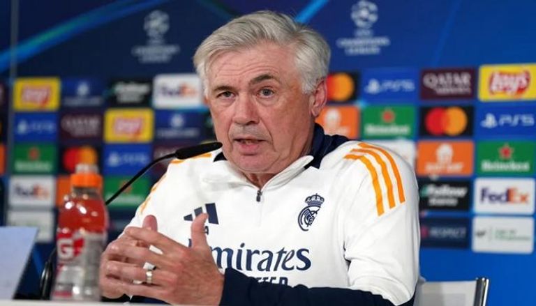 كارلو أنشيلوتي مدرب ريال مدريد