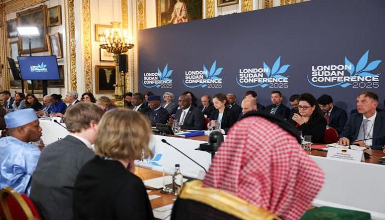 جانب من مؤتمر لندن لدعم السودان بمشاركة الإمارات 