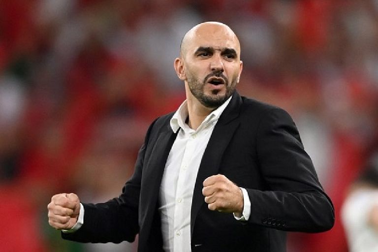 وليد الركراكي وليد الركراكي مدرب المغرب