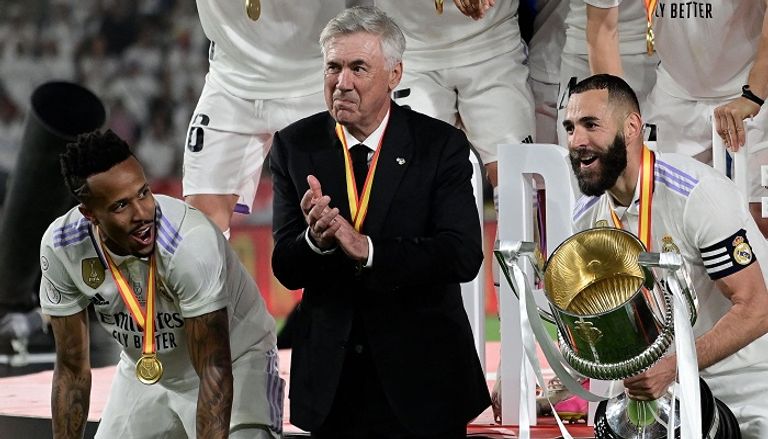 الإيطالي كارلو أنشيلوتي كارلو أنشيلوتي مدرب ريال مدريد