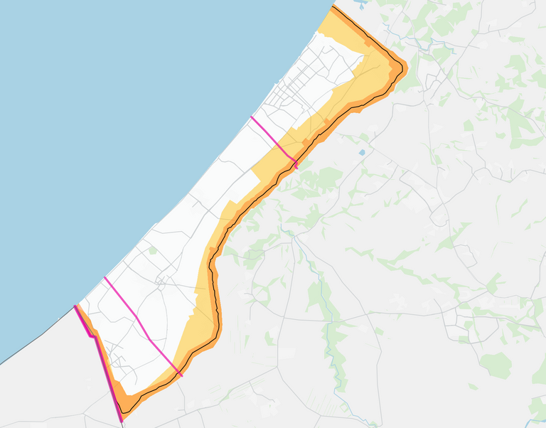 مركبات عسكرية إسرائيلية تتحرك داخل قطاع غزة