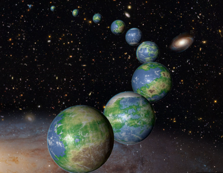 خوارزمية فلكية تتنبأ بمواقع "أراضٍ أخرى" في الكون