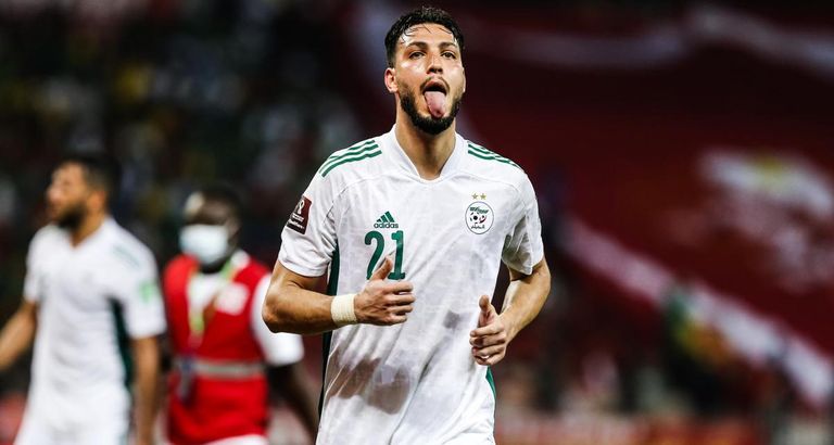 رامي بن سبعيني منتخب الجزائر