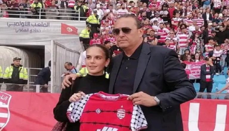 ابنة غوارديولا في ملعب رادس