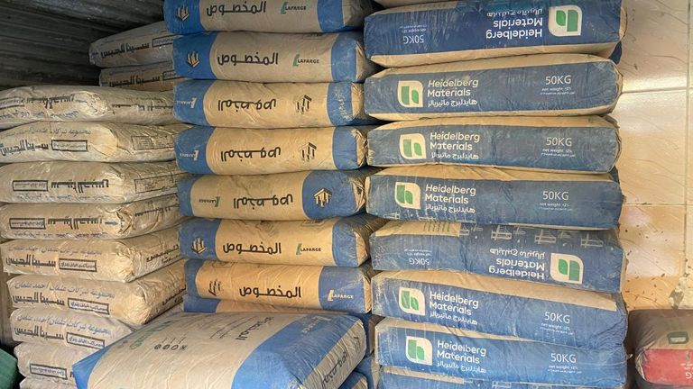 أسعار الأسمنت في مصر اليوم الأسمنت المستخدم في البناء