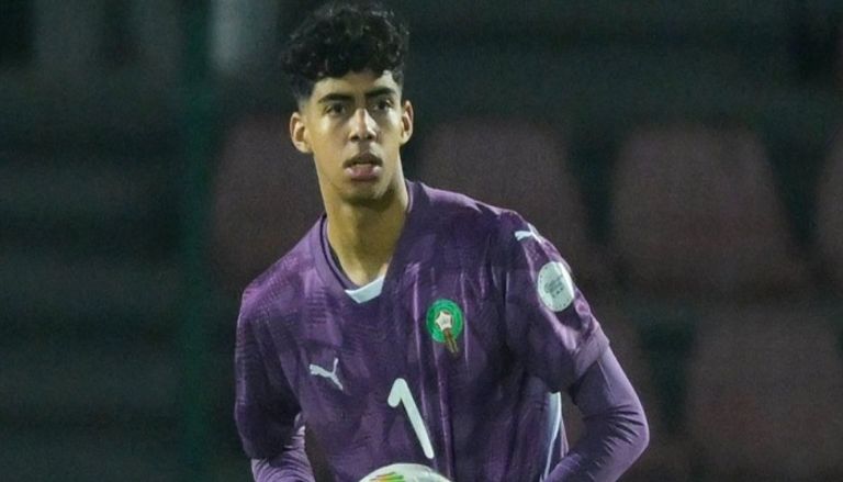 شعيب بلعروش منتخب المغرب للناشئين