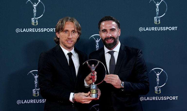 ريال مدريد يحصد جائزة لوريوس