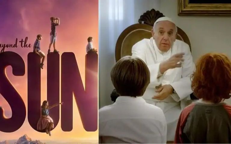 أول بابا في التاريخ يشارك في فيلم سينمائي