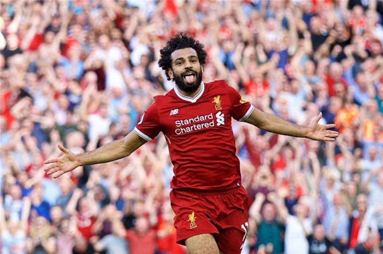محمد صلاح  كيليان مبابي ومحمد صلاح
