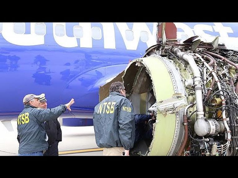 حريق طائرة أمريكية- أرشيفية