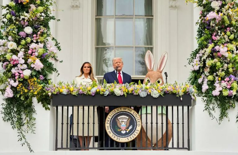 دونالد ترامب وزوجته