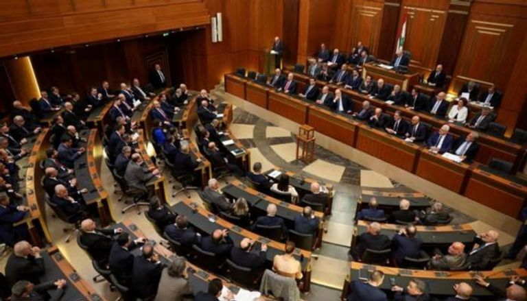 جانب من جلسة برلمانية سابقة في لبنان - أرشيفية