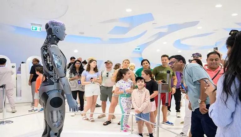  الروبوت البشري "أميكا" في متحف المستقبل