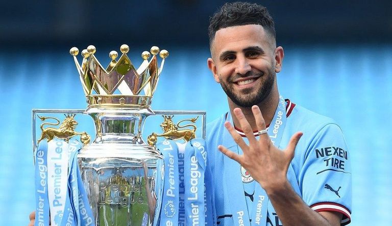 رياض محرز النجم الجزائري رياض محرز