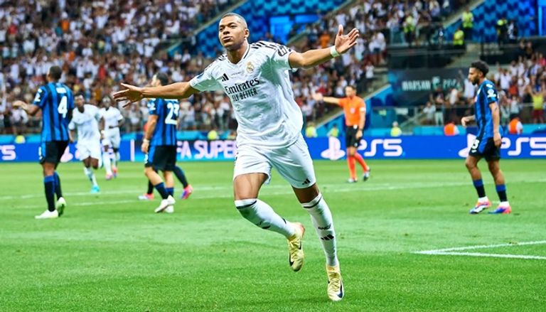 مبابي في كلاسيكو ريال مدريد وبرشلونة