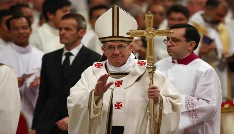 لقطة من جنازة البابا فرانسيس