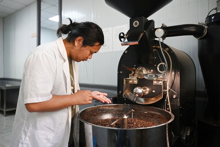 مزارع في مقاطعة يونان - أ ف ب