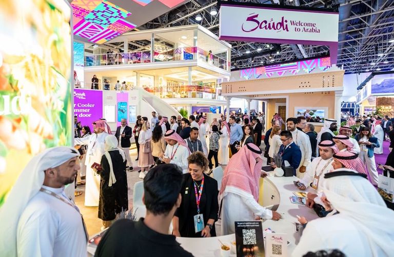 فعالية سابقة من معرض سوق السفر العربي